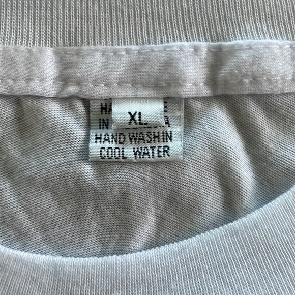 SALE - 100% White Cotton BALI T-Shirt - Men's M - Picture 3 of 4